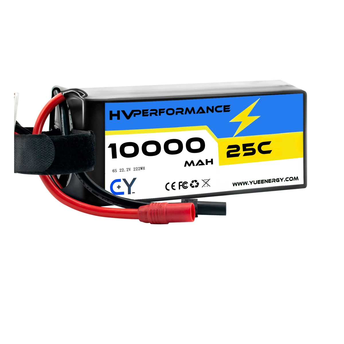 22.2V 10000mAh LiPo battery