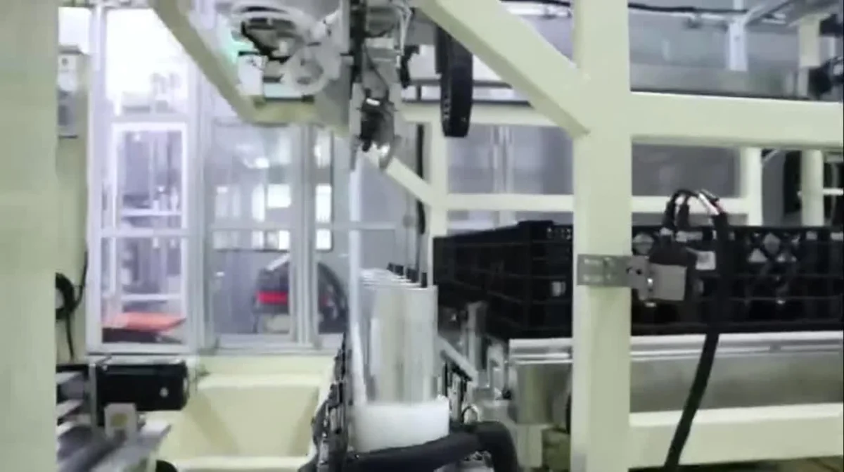 Production equipment in CY ENERGY’s supplied manufacturing film