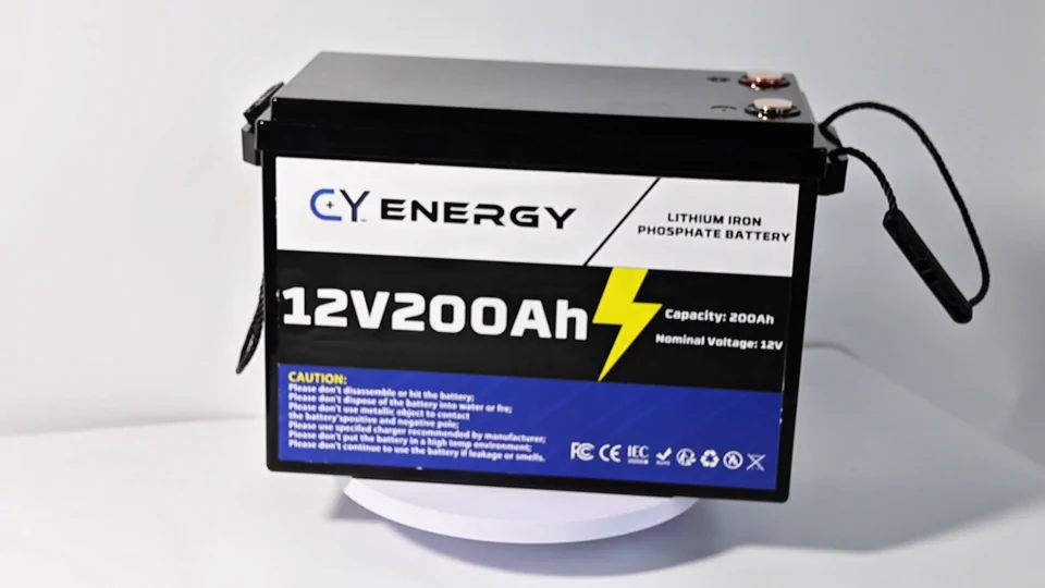 Original CY ENERGY 12V200Ah product sample